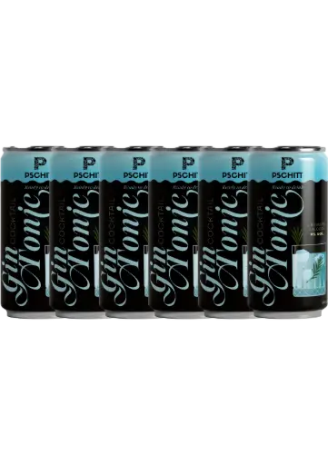 [PST-GNT-20CL-U6] 6x Gin Tonic